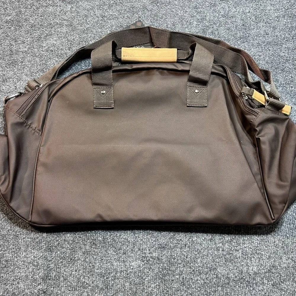 NWT Phat Farm ATMAN Spirit of Man Duffle Bag Brown Vintage Deadstock GWP Rare
